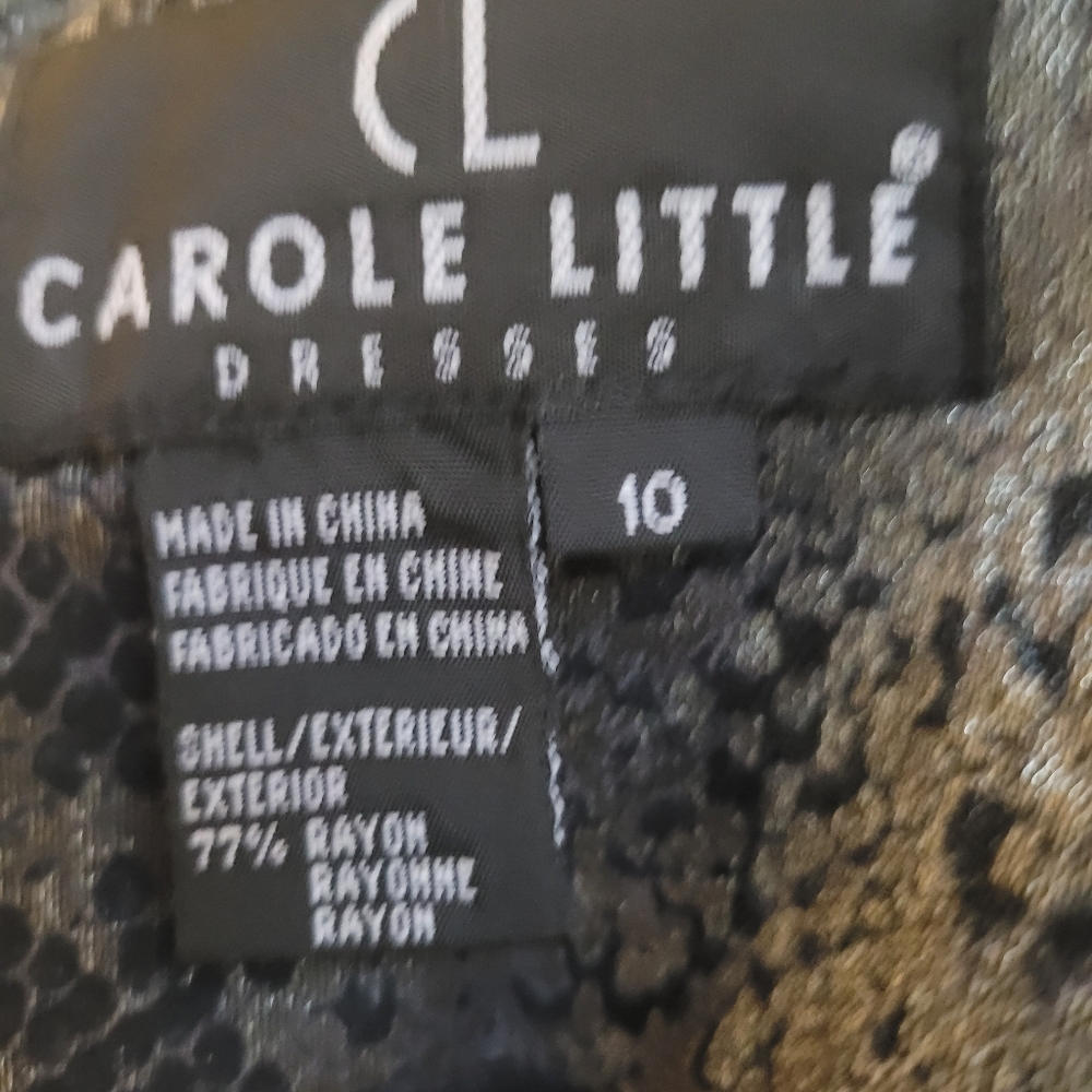 NWOT: CAROLE LITTLE DRESSES Y2K - Picture 4 of 5